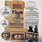Beardsman's Bundle Beard Care Kit - Pugilist Brand - Beard Care, Mustache Wax & Gentlemen's Grooming Products - 1