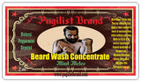 Beard Wash Concentrate - Mint Melee - Pugilist Brand - Beard Care, Mustache Wax & Gentlemen's Grooming Products - 2