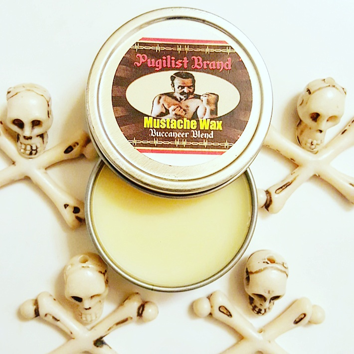 Mustache Wax - Buccaneer Blend - Pugilist Brand - Beard Care, Mustache Wax & Gentlemen's Grooming Products - 1