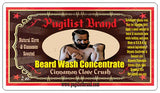 Beard Wash Concentrate - Cinnamon Clove Crush - Pugilist Brand - Beard Care, Mustache Wax & Gentlemen's Grooming Products - 2