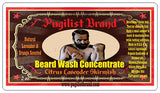 Beard Wash Concentrate - Citrus Lavender Skirmish - Pugilist Brand - Beard Care, Mustache Wax & Gentlemen's Grooming Products - 2