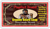 Organic Beard Soap - Citrus Lavender Skirmish - Pugilist Brand - Beard Care, Mustache Wax & Gentlemen's Grooming Products - 4