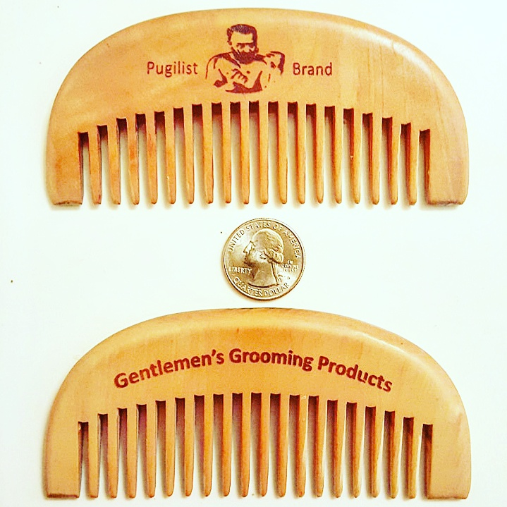Gentleman's Classic Beard Comb - Pugilist Brand - Beard Care, Mustache Wax & Gentlemen's Grooming Products