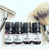 Pre-Shave Oil K.O. Sampler Pack - Pugilist Brand - Beard Care, Mustache Wax & Gentlemen's Grooming Products - 1