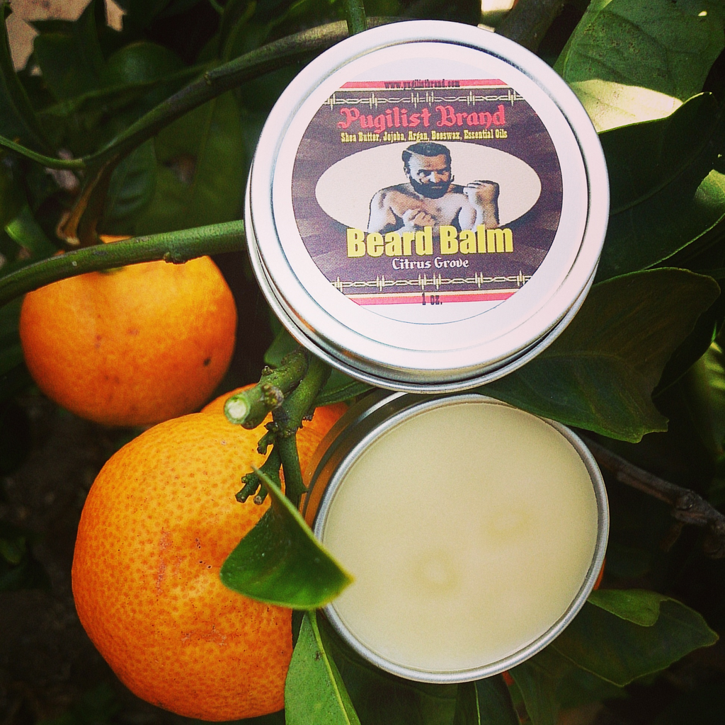 Beard Balm - Citrus Grove - Pugilist Brand - Beard Care, Mustache Wax & Gentlemen's Grooming Products - 2