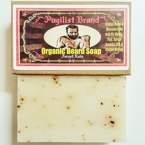 Organic Beard Soap  - Forest Rain